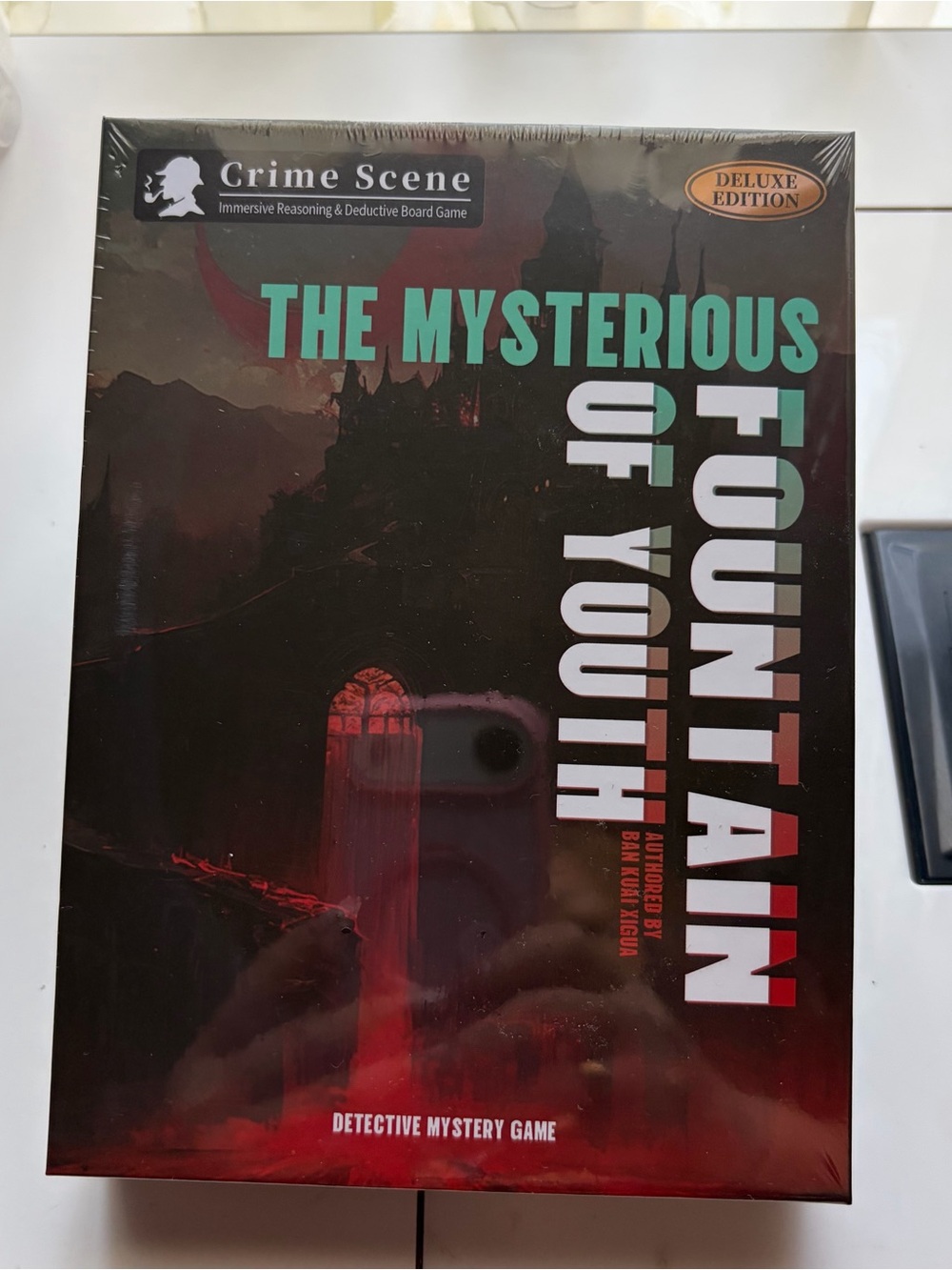 The Mysterious fountain of YOUTH DELUXE edition board game